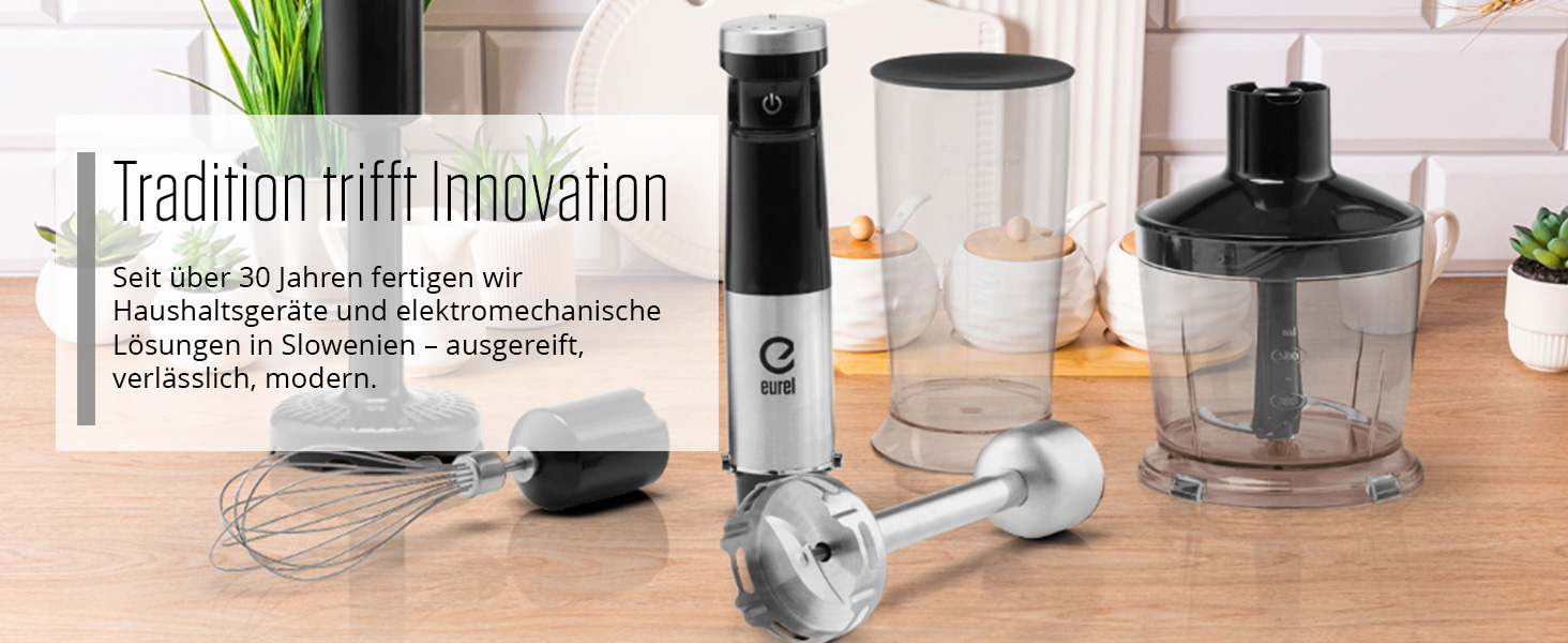 Електрична кавомолка EUREL KMA з нержавіючою сталею, змінний помел, 45г, білий колір