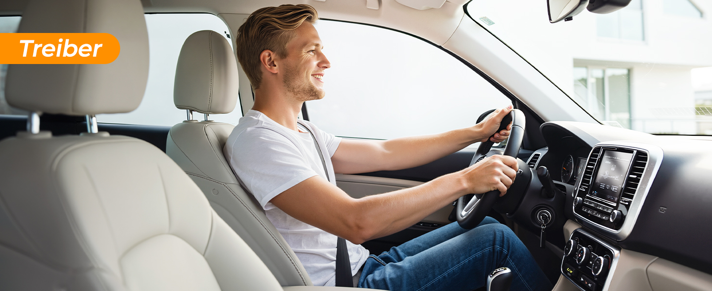 Подушка для сидіння PTYLO - ергономічна подушка для офісних крісел, автокрісел, інвалідних візків, геймінгових крісел, комфортна підтримка при тривалому сидінні, для вагітних, дихаюча, з антиковзаючим покриттям (Чорний)