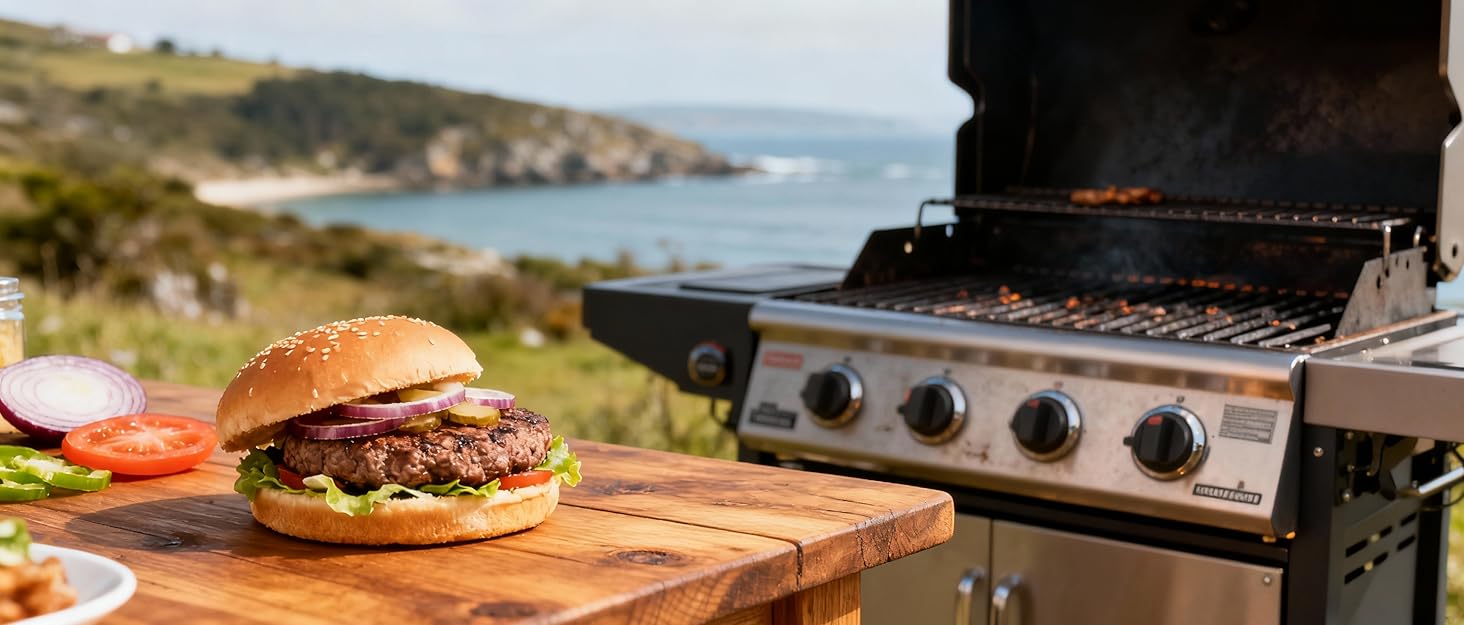 Набір для приготування Smash Burger: прес для гамбургерів, дзвоник та шпатель з нержавіючої сталі 304. Гарантія 10 років. Для контакту з харчовими продуктами.