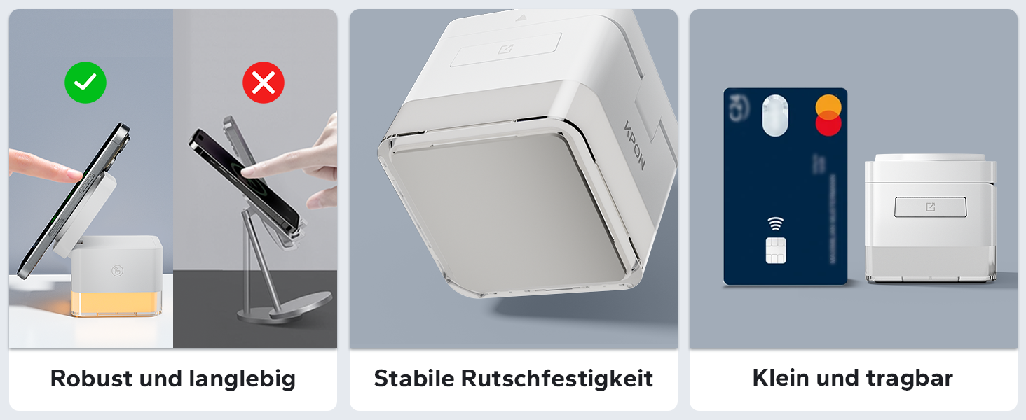 База для зарядки Apple Watch та iPhone MagSafe 3-в-1, куб сірого кольору, сумісна з iPhone 17/16/15/14/13/12/Air/Pro Max, Apple Watch 11/10/9, AirPods