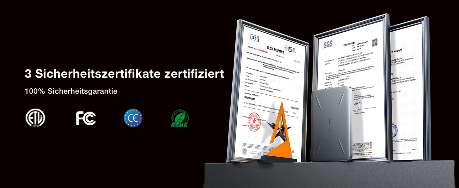 TORRAS MagPro Power Bank 5000mAh: Бездротова М'ягка Зарядна Батарея для iPhone з MagSafe, USB-C, Сірий