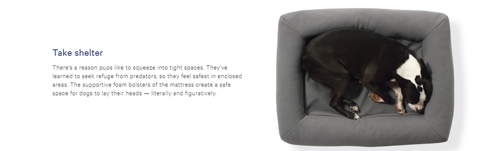 Casper - ліжко для собак, сіре, розмір L, 48 x 66 x 15 см