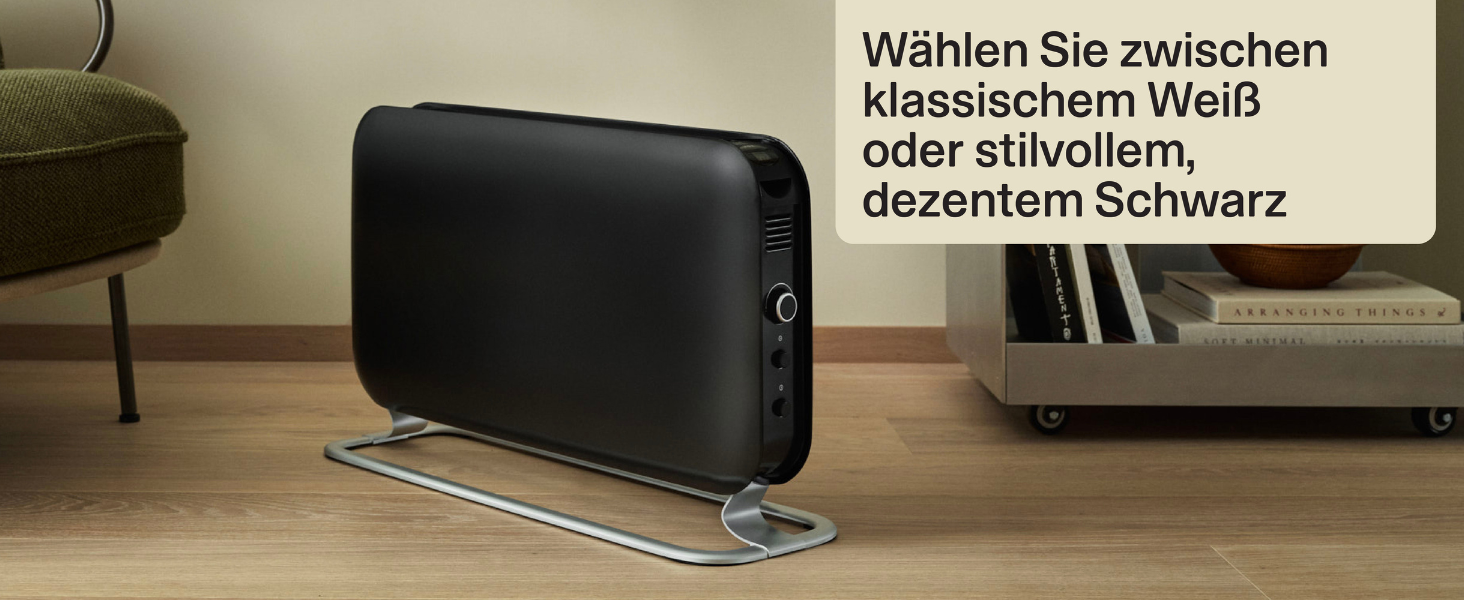 Електричний конвекторний обігрівач Mill MEC 2000W – 24-28 м², з термостатом, тихий, для дому