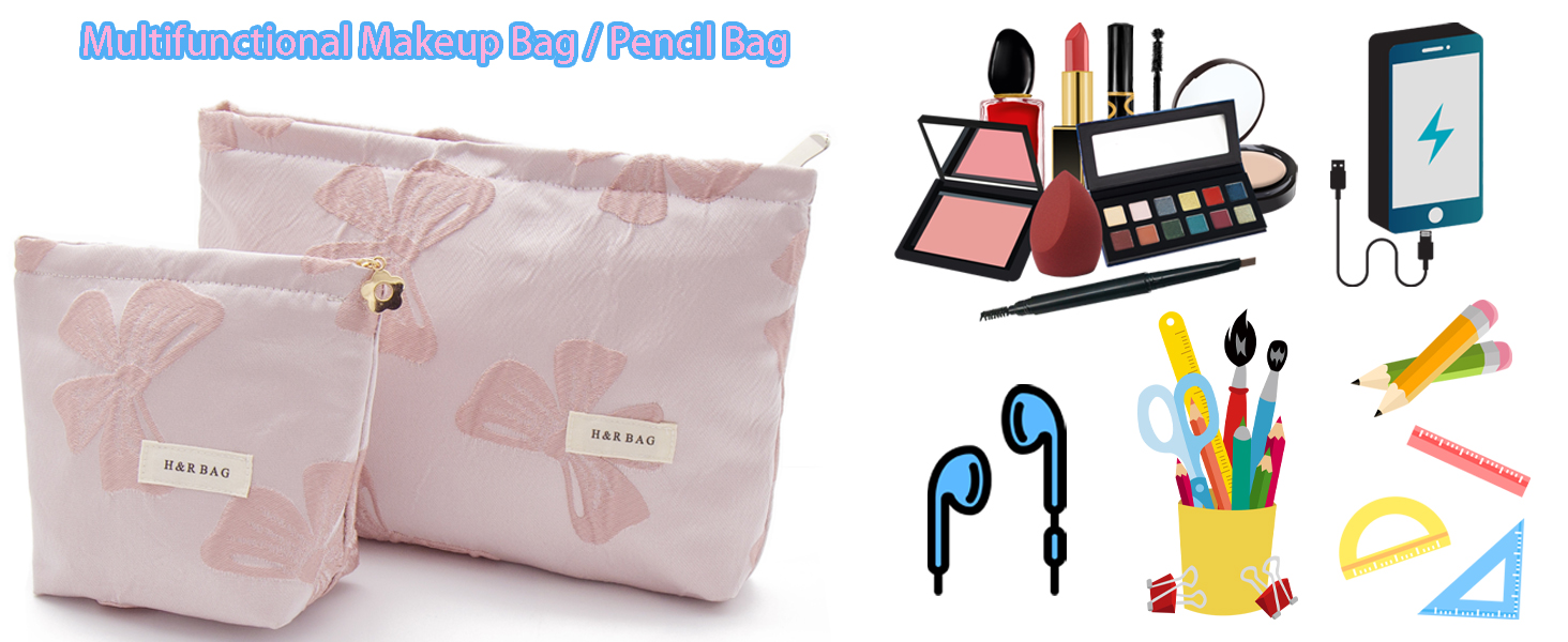 Косметичка для макіяжу 2 шт. для жінок та дівчаток - органайзер для подорожей, подарунок A-daisy