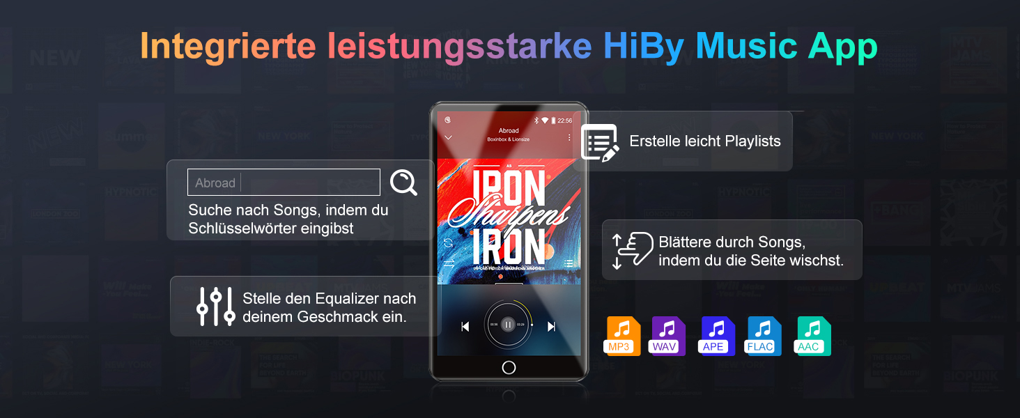 MP3 плеєр з Bluetooth та WiFi, 4.02