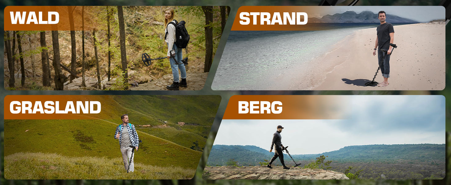 Металодетектор DR.ÖTEK Profi Set: прецизійний, з вирівнюванням ґрунту, 5 режимів, водовідштовхувальна котушка 12