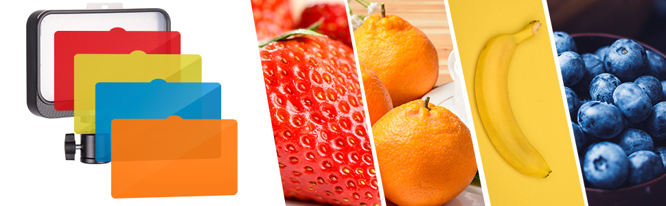 LED відеосвітло UBeesize 2 шт. з регульованим штативом та фільтрами для відеоконференцій, стрімінгу та YouTube