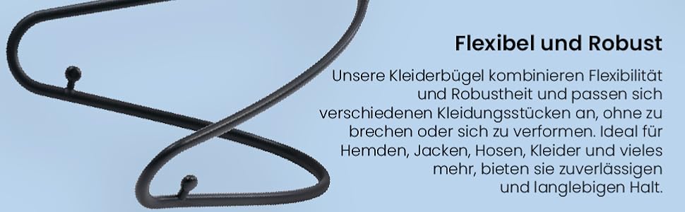 Набір з 30 чорних вішалок для одягу Iris Ohyama CHM-39, 39 см, пластик