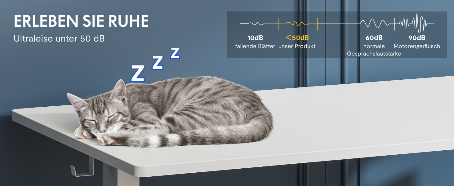 Регульований за висотою стіл FlexiSpot Basic – з органайзером для кабелів, гачками та суцільною стільницею. Ергономічний стіл для дому та офісу (120x60 см, горіх)