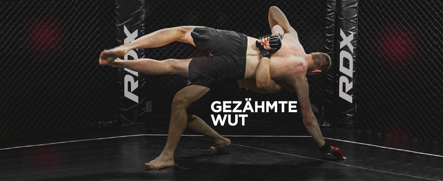 Боксерські рукавички RDX Profi MMA: шкіра Maya Hide, для спарингу, кикбоксингу, муай-тай, чоловічі/жіночі