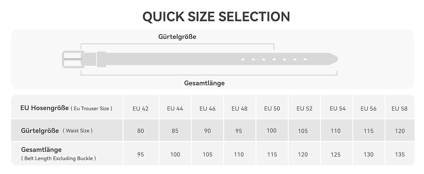 Чоловічий шкіряний ремінь CHAOREN 3см для бізнесу та формальних заходів, ремінь до костюма, чорний, розмір EU 48 (95см)