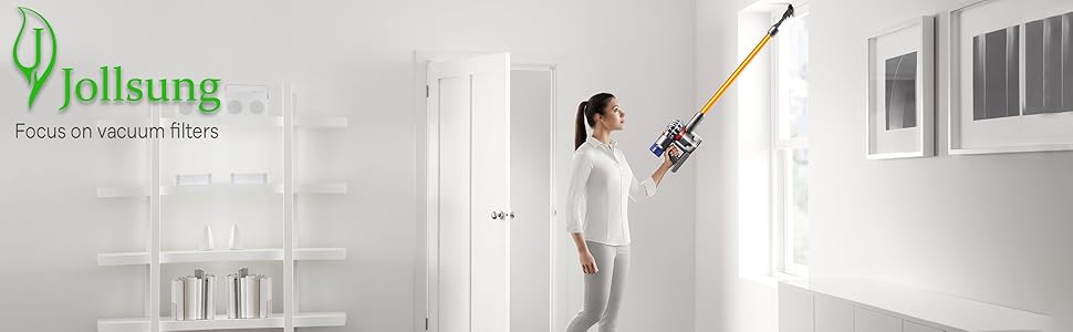 Фільтр для пилососа Dyson V7 V8: комплект заміни, 2 шт. (V8(1+1))