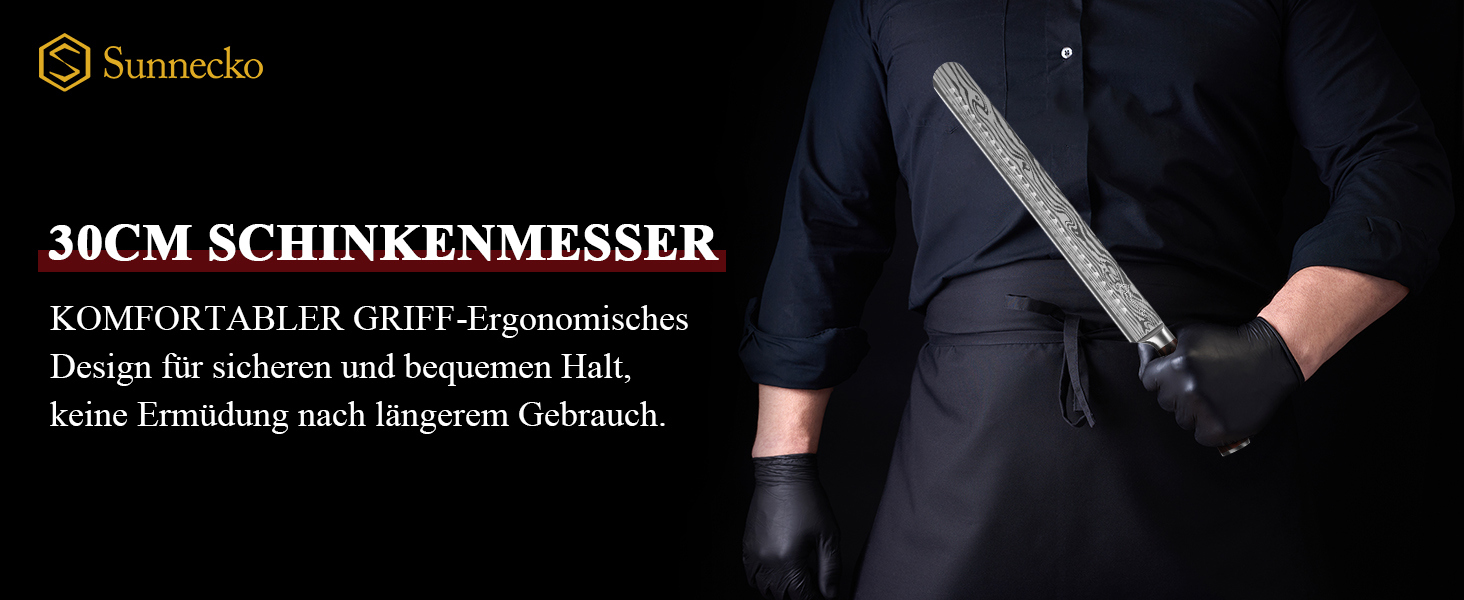 Ніж Sunnecko для овочів та фруктів 9 см: універсальний кухонний ніж з нержавіючої сталі з ергономічною ручкою