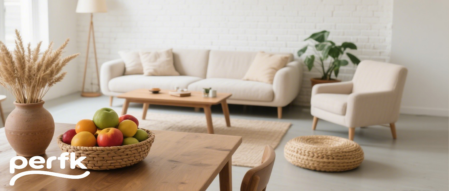 Набір аксесуарів для ванної кімнати Perfk 4X: мильниця, стакан для води, тримач для зубних щіток, зелений (білий)