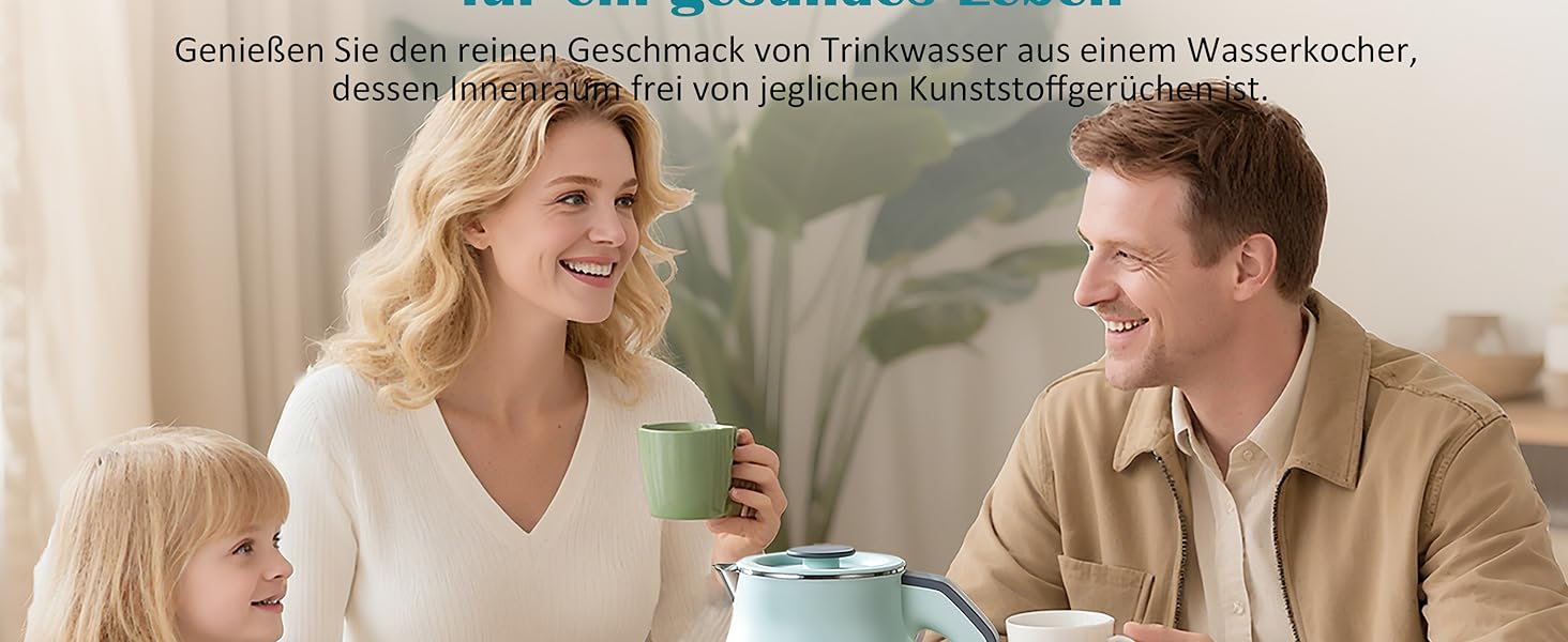 Інтелектуальний чайник 1.2л з підтриманням температури 16 год та швидким заварюванням 1000W – нержавіюча сталь 304, без BPA, 4 режими (45-90°C), LED-дисплей, поворотний на 360° для чаю, дитячих пляшечок, офісу