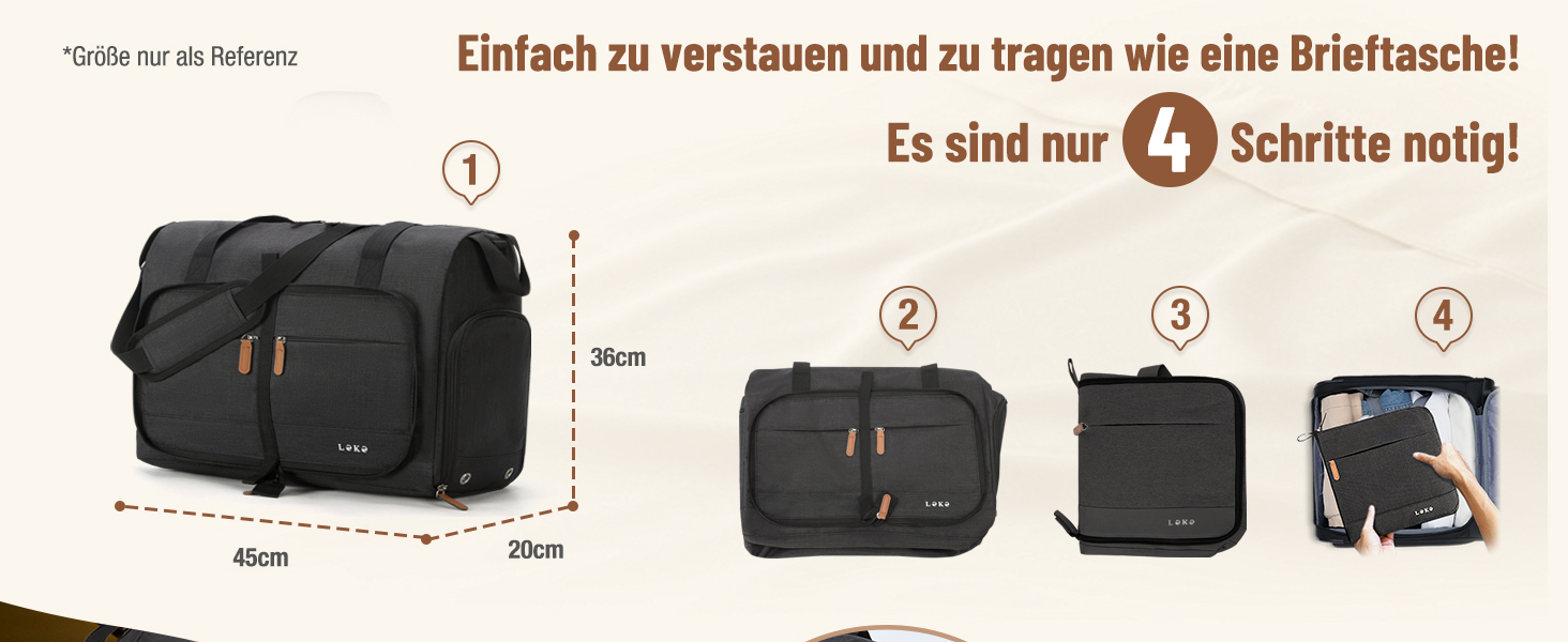 Чорна дорожня сумка Lekesky 30L: Easyjet, Weekender, спортивна, з відділенням для взуття, водонепроникна