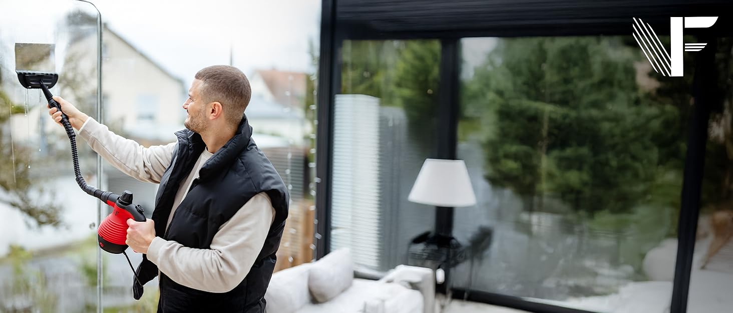 Ручний пароочисник Neighbour's Friend, 3,5 бар, 350 мл, для авто, дому, вікон і майстерні