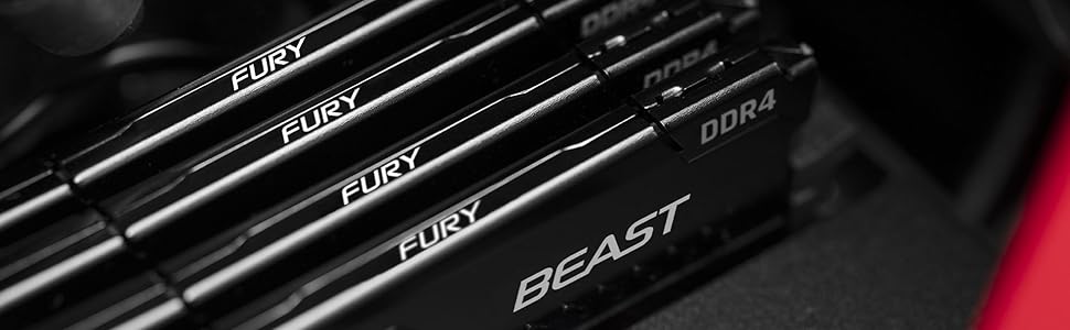 Kingston FURY Beast 32GB (2x16GB) DDR4 3600MHz CL18 Комп'єкт оперативної пам'яті для ПК