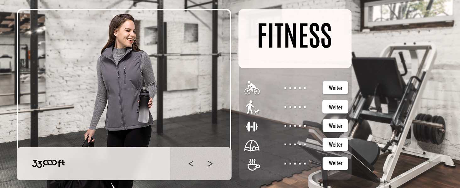 Жіночий софтшеллова жилетка 33000ft з капюшоном, флісовою підкладкою, водонепроникна та вітрозахисна спортивна жилетка з 5 кишенями для їзди на конях, бігу, походів, XXL, чорний