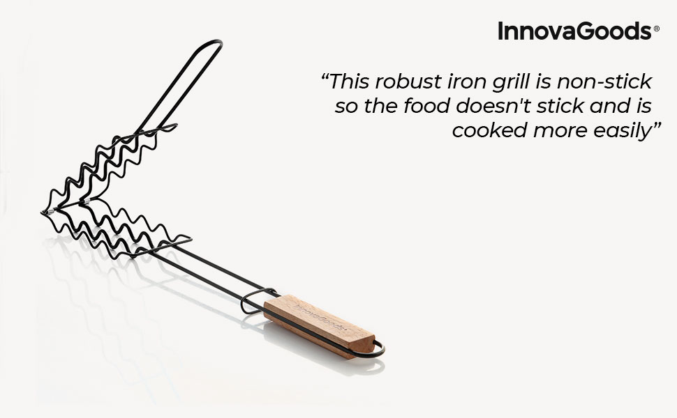 Набір гриля InnovaGoods 12 предметів: інструменти з нержавіючої сталі, термостійкі ручки, сумка для зберігання та транспортування, миється в посудомийній машині, чорний, сталь, нержавіюча сталь (для шашлику)