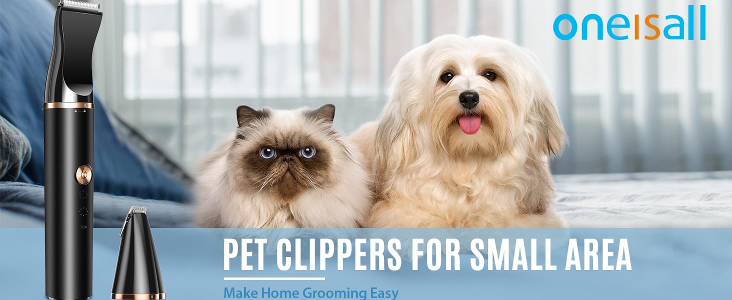 Триммер для догляду за лапами собак Oneisall Paw Trim Pro, IPX7, тиха, для лап, очей, вух, обличчя, тіла
