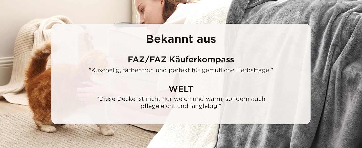 BEDSURE Плед з м'якого Sherpa, теплий вовняний плед - покривало на диван, пухнастий накид, товстий плед для дивану, подарунок для жінок, пухнастий домашній плед, сірий, 150x200 см, XL