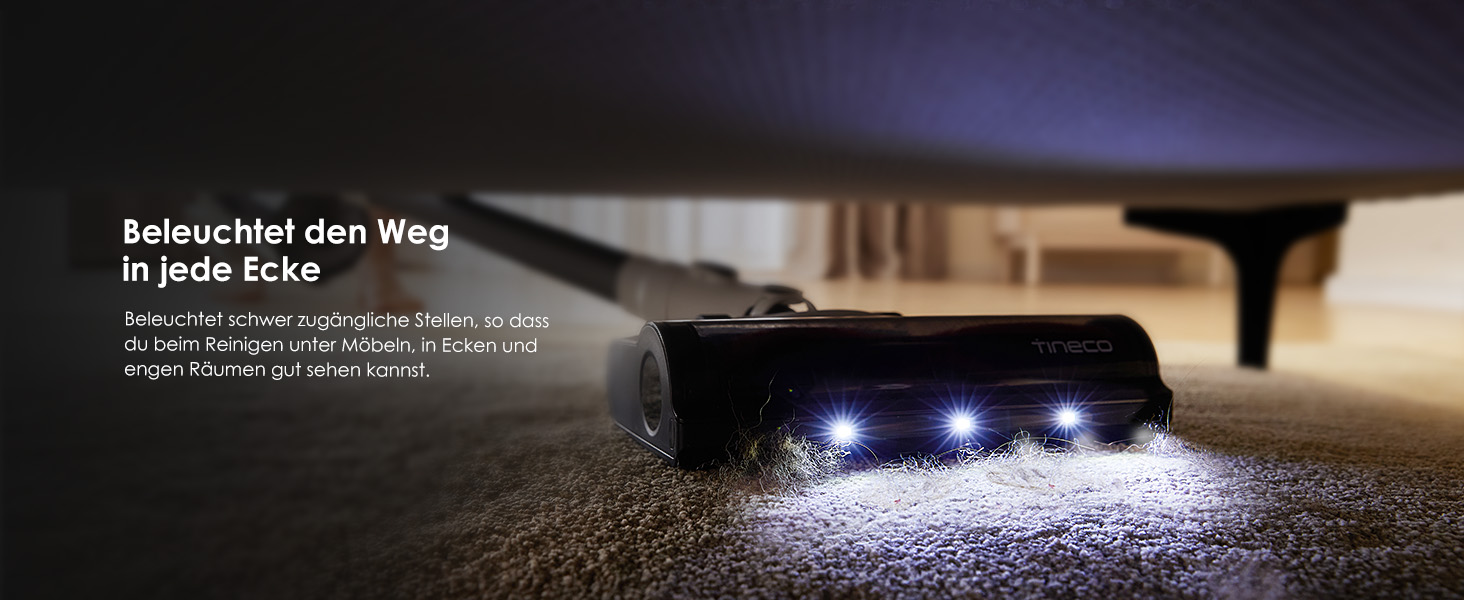 Бездротовий пилосос Tineco A30S: потужний акумуляторний вертикальний пилосос з великим контейнером для пилу та турбощіткою для видалення шерсті тварин