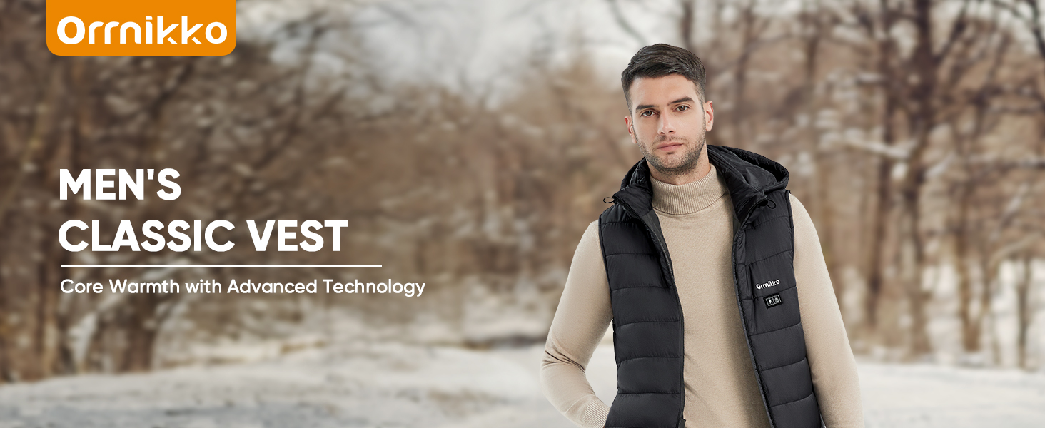 Обогреваемый жилет для женщин и мужчин с аккумулятором 16000mAh - теплая жилетка з підігрівом для холодної погоди