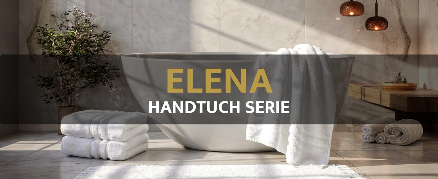 Набір рушників Lavea Elena, 100% бавовна, 10 предметів (4 рушники для рук, 2 банні, 2 гостьові, 2 рукавички), м'який махровий комплект для ванної та гостей, колір крем