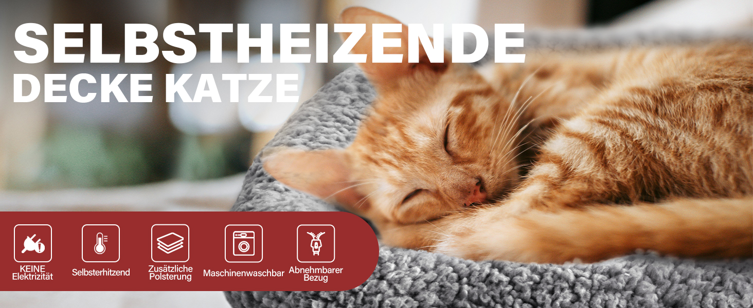 Самогріюча котяча деки Mora Pets: тепла, м'яка, 52x58 см, сіра. Самогріюча деки для котів та собак.