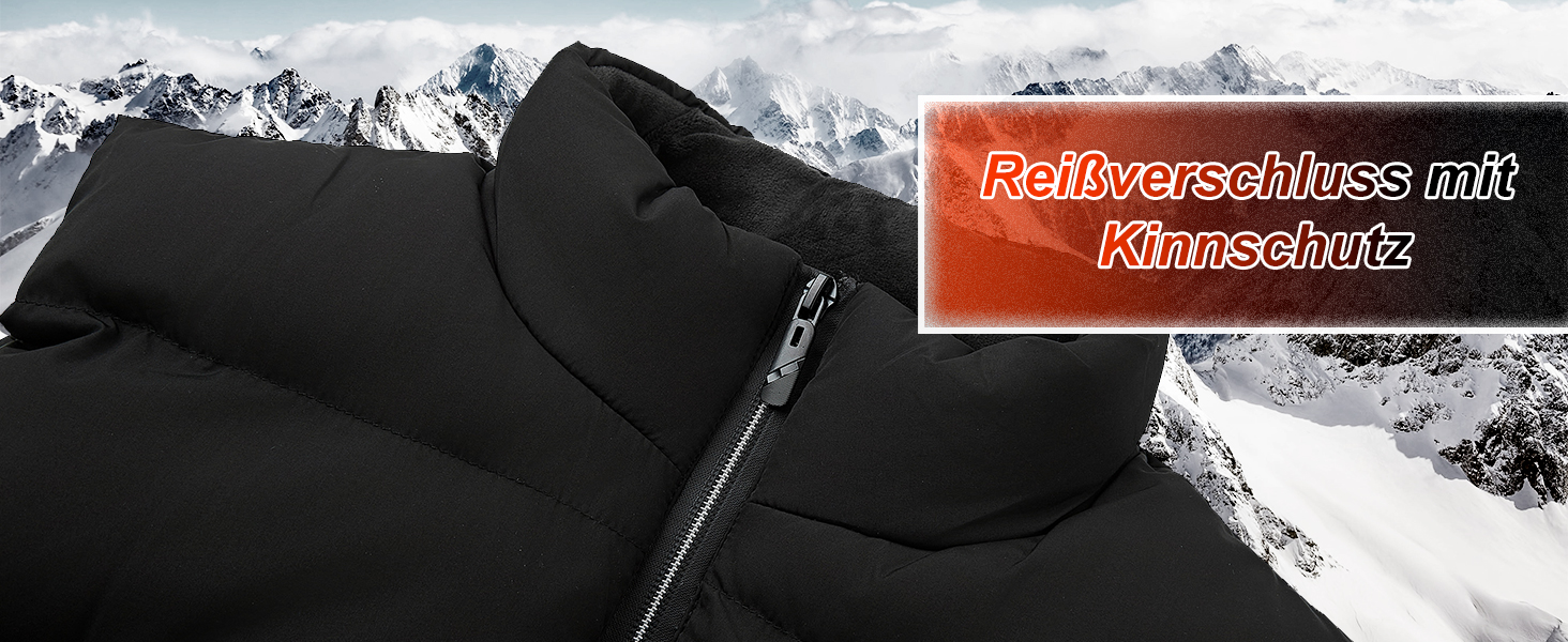 Електрична гріюча жилетка для чоловіків та жінок з 15 зонами нагріву - 3 режими температури, для активного відпочинку, катання на лижах, полювання, кемпінгу (без акумулятора), чорна, XXL