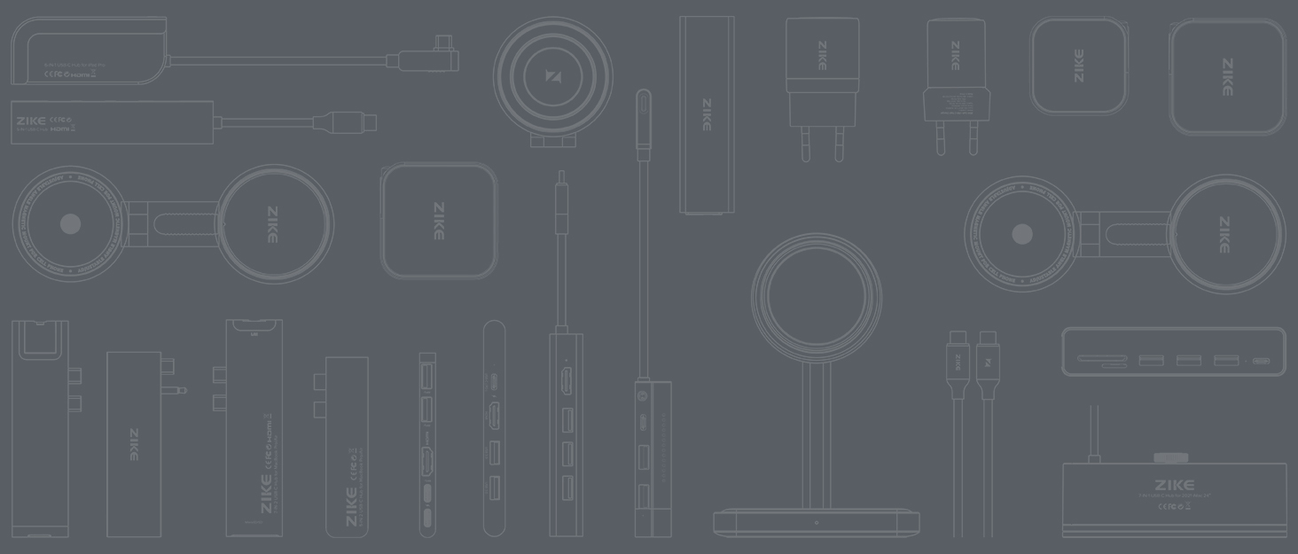 Корпус для SSD ZIKE 40Gbps M.2 NVMe з USB4.0 (до 3811MB/s), Thunderbolt4, сумісний з M.2 2280, USB3.2, PCI-E Gen 4x4