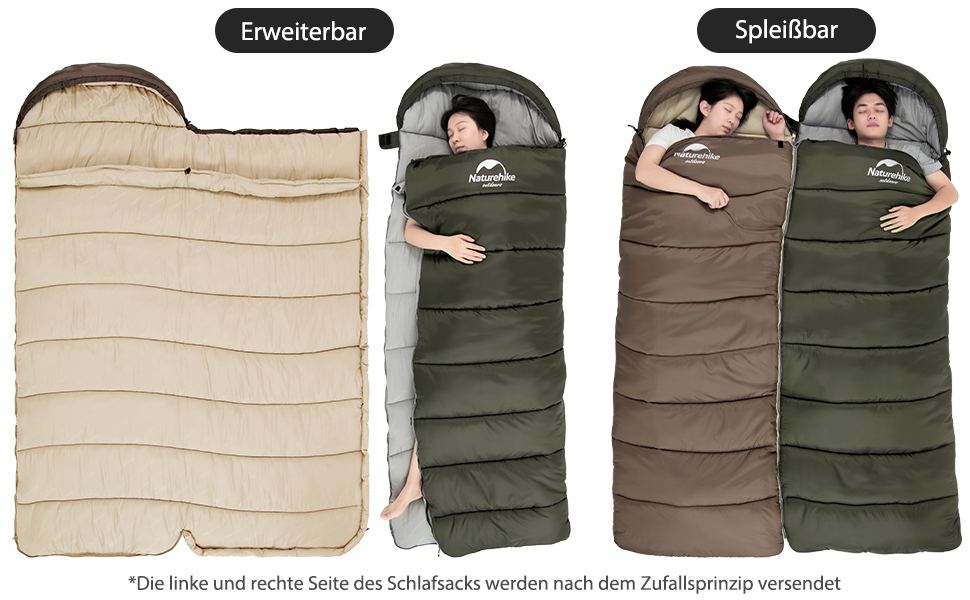 Naturehike Sleeping Bag - 7°C Warm Weather Sleeping Bag for Hiking, Backpacking & Camping - Lightweight, Youth & Adult