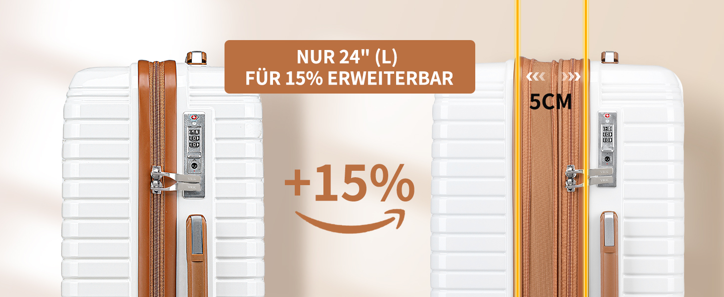 Набір валіз Sea Choice 4 в 1: S/M/L/XL, жорсткий корпус, PC, ручна поклажа, Beautycase, розширюваний, з YKK, TSA-замок, 4 колеса, темно-синій