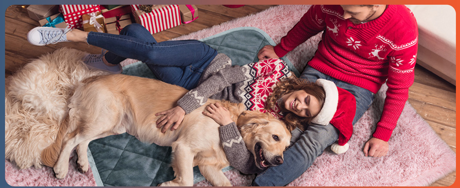 Тепла самонагрівальна ковдра для котів та собак, розмір M (60x45 см)