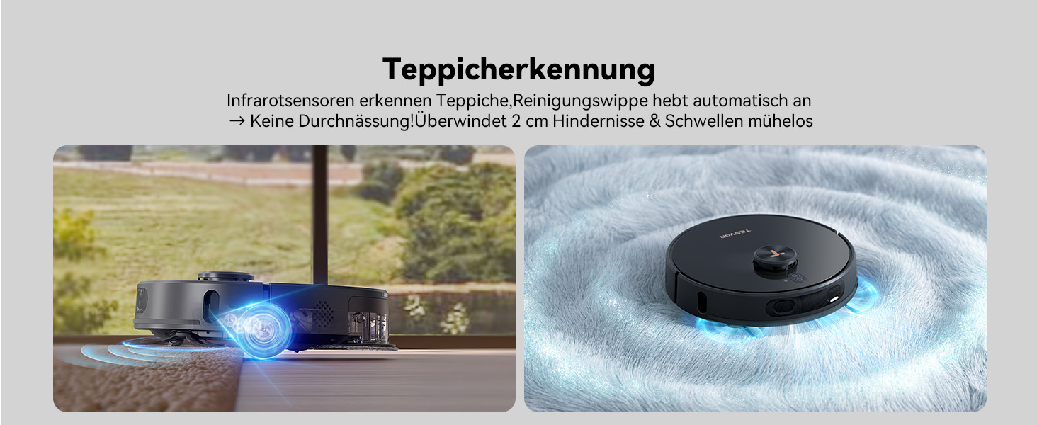 Робот-пилосос Tesvor S8MAX 3-в-1 з функцією миття, 8000Pa, LiDAR-навігація, 240 хв роботи, керування через додаток/Alexa, самостійна станція очищення 2.5л для великих приміщень з тваринами (X8 Ultra)