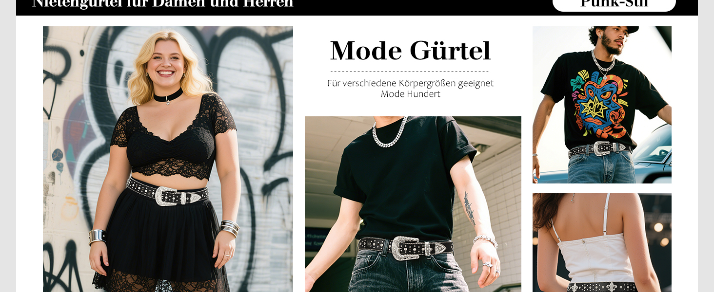 Чоловічий та жіночий шкіряний ремінь SUOSDEY з стразами, ковбойський стиль, 105 см, розмір 71-85 см