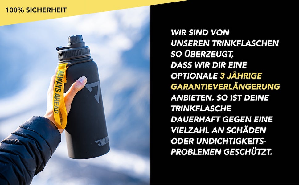 Термофляга ABOVE Edelstahl 1л оливкова: нержавіюча сталь, BPA-free, 12 год гаряче/24 год холодне, для фітнесу, спорту, активного відпочинку