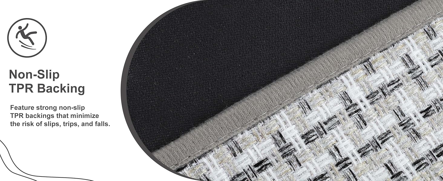 Килимок для дому, антиковзаюча підлога, килимок для вхідних дверей, 41x61 см, сірий
