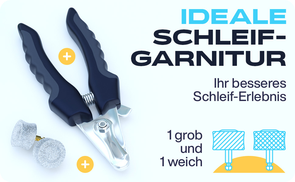 Електричний точилка для собачих кігтів з LED-підсвіткою, Navy