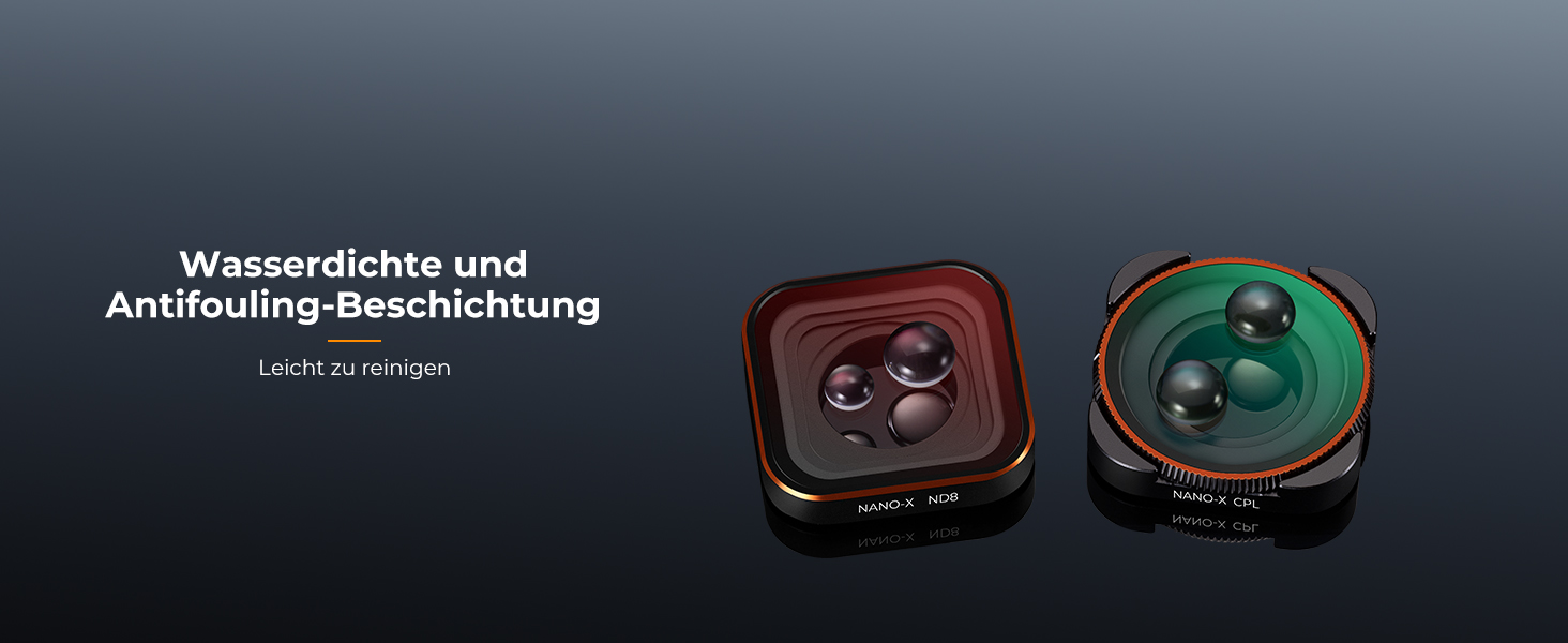 Набір фільтрів K&F Concept ND/CPL для GoPro Hero 13/12/11/10/9 Black (6 шт.)