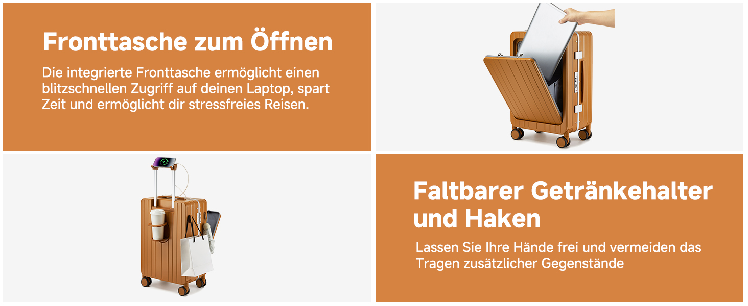 Чемодан ручної об'єм Sea Choice з відділенням для ноутбука 15.6