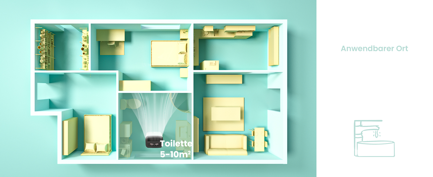 Зволожувач повітря COMFEE' MDDF-20DEN7: 20л/день, 40м², 3 режими, таймер, 3л бак