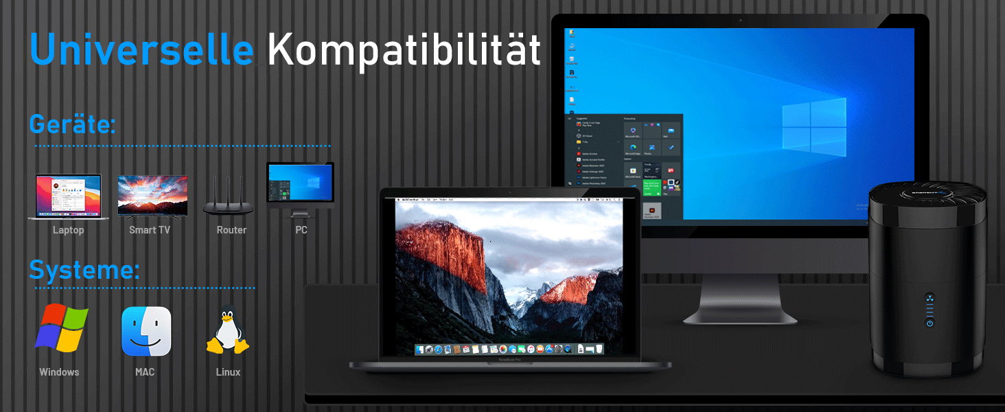 Док-станція Sabrent 4 Bay для 2.5