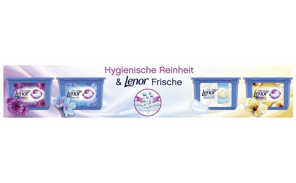Пральний порошок Lenor Amethyst Blütentraum для пральних машин, 6.5 кг, 100 прань