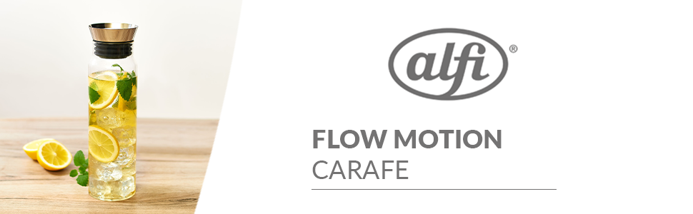 Карафа alfi flowMotion 1 л, боросилікатне скло, одностінна