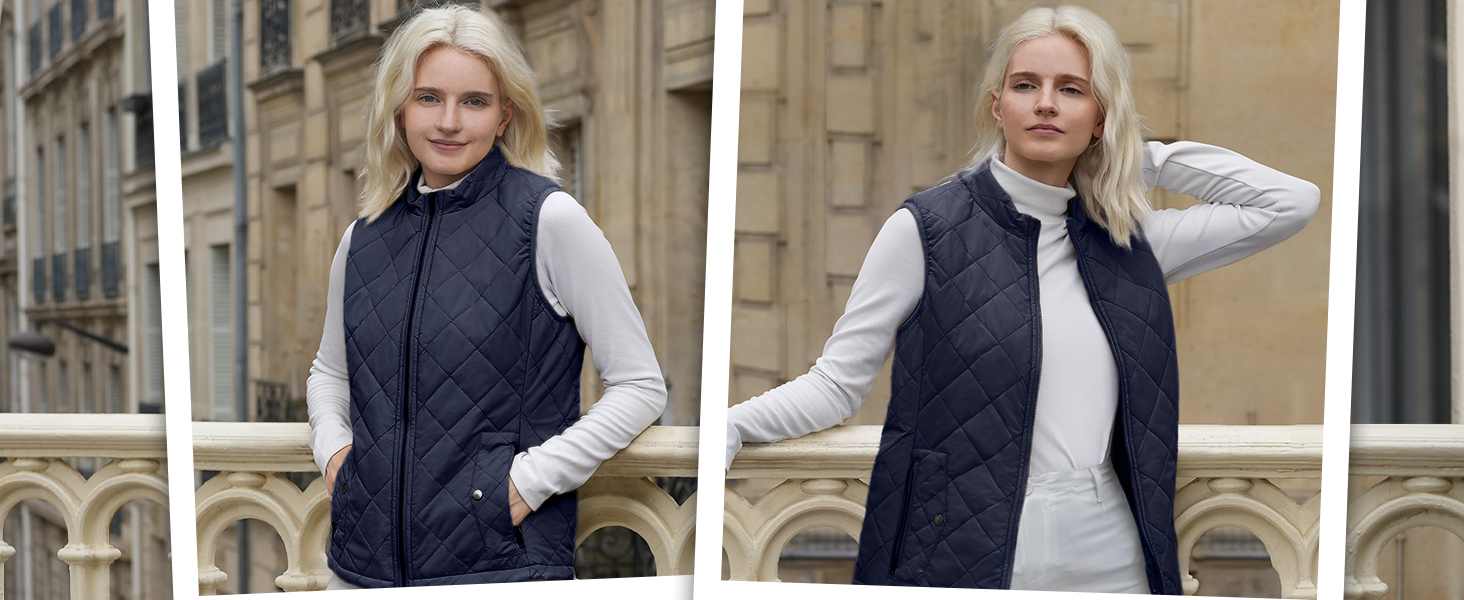 Жіноча жилетка Fuinloth, осіння, легка, стеганий жилет, без рукавів, куртка, короткий жилет, гільє, XXL, шоколадного кольору