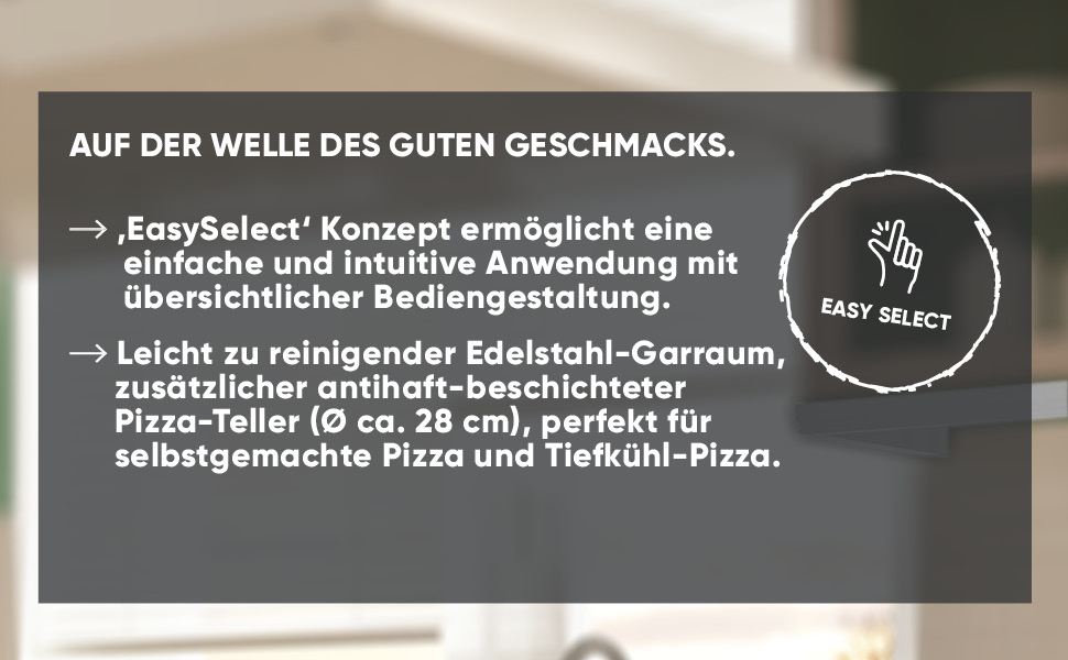 Мікрохвильова піч Severin 3-в-1 з грилем та конвекцією, 25л, чорна, MW 7752