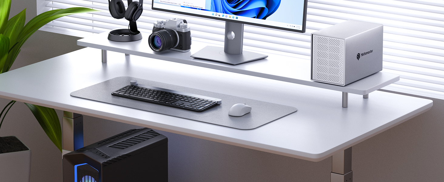 Зовнішній корпус для жорстких дисків Yottamaster на 5 слотів USB-C, алюмінієвий SATA Case для HDD/SSD 3.5