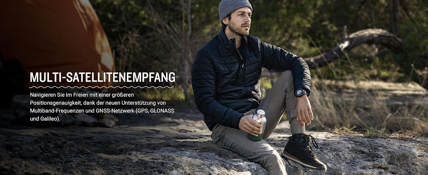 Розумний годинник Garmin Instinct 2 Solar Tactical (50 мм, Чорний) – GPS, 40+ спортивних функцій, аналіз сну